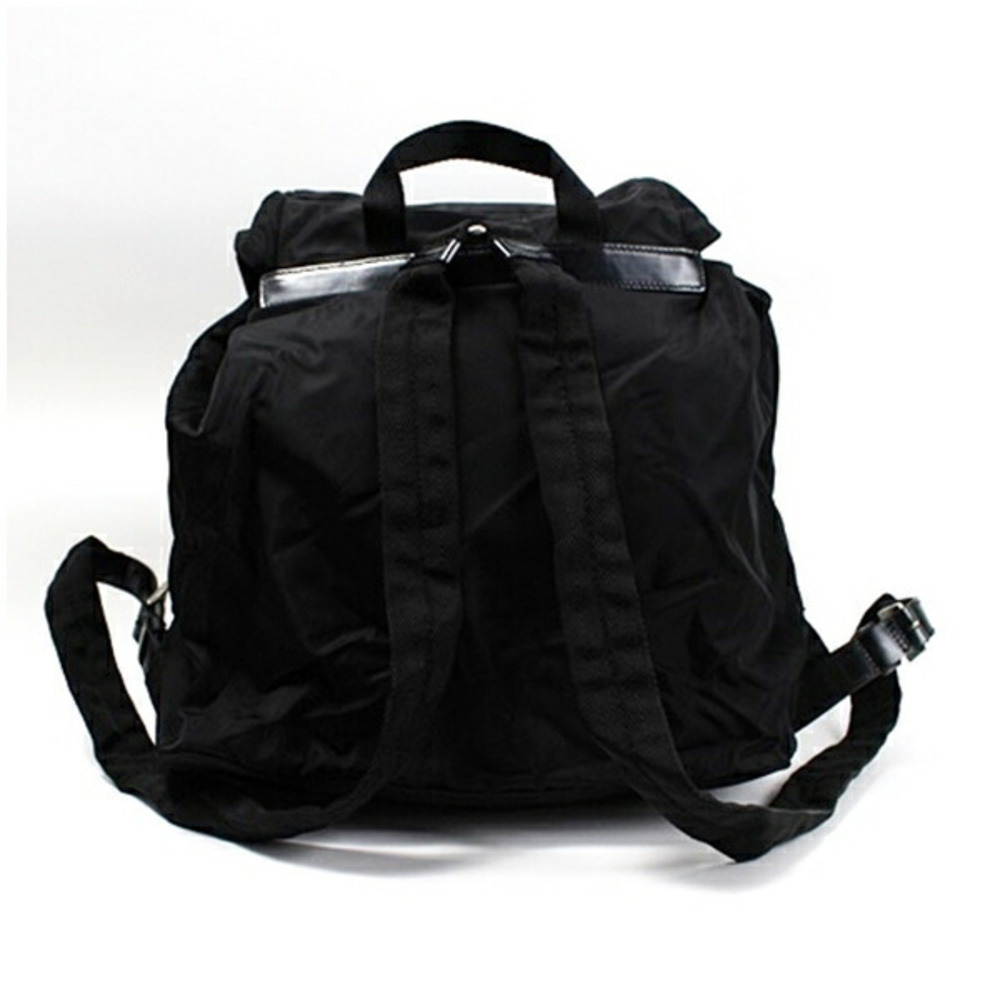 Prada Backpack Bag X Triangular Plate Rucksack Bl… - image 2